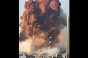 レバノンで大爆発、キノコ雲が発生(海外の反応)