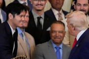 大谷翔平がトランプ大統領を表敬訪問して全米騒然！←「日本政府からの要請か？」「ビザの関係で断れなかった？」（海外の反応）