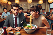 【動画】付き合いたての彼女とラーメン食いに行ってこんなの食いだしたらｗｗｗｗｗｗｗｗｗｗ