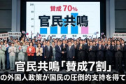 【 NHK世論調査】官民共鳴「賛成7割」政府の外国人政策が国民の圧倒的支持を得て進む