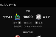 二軍戦は1試合を除き全て中止、一軍は今のところ中止発表ないけどできそうか