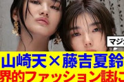 【櫻坂46】藤吉夏鈴、海外雑誌で頭身がバグる…