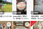 【悲報】メルカリ闇市、お米大量出品