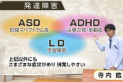 彡(●)(●)で学ぶASDとADHDの違い