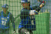 DeNAドラ1度会隆輝選手、フリー打撃で柵越え10本以上！　じつはパワーもありそう