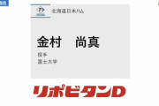 日ハム、ドラフト2位で富士大・金村尚真を指名！