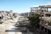 【動画】シリアの街、一人も住めなくなるまで完全に破壊されてしまう。