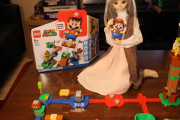 娘（人形）とLEGO スーパーマリオで遊ぶで！