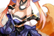 【FGO】玉藻ちゃんイラスト！！！　尻尾が可愛いです！！