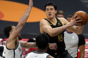 【NBA】ラプターズはネッツに敗戦　渡邊雄太は18分出場8得点　4月の3P成功率は47％