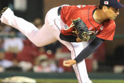 【侍ジャパン】阪神・岩崎優が１イニングをパーフェクト救援