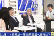 田原総一朗氏、ひろゆき氏に突如ブチギレ「バカヤロー！黙れ！」机叩き激昂　スタジオ騒然