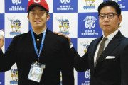 広島ドラ7・高木翔斗に指名あいさつ　高校通算20発、188cm体重92kgの大型捕手　目標は「やっぱり石原さん」県岐阜商OB