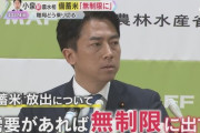 小泉進次郎が明言「６月頭にコメ５ｋｇ２０００円台で並べる」