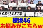 [櫻坂46]メンバーの占って欲しい悩み一覧がこちら！！！