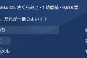 桃鈴家（ねねち、みこち、メルさん）スマブラ序列、リスナーの下馬評はこんな感じ