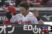 カープ鈴木誠也、ドラマーになってチームを鼓舞ｗｗｗｗ