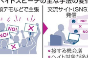 外国人ヘイトの実態調査、法務省　SNS浸透、対象多様化で
