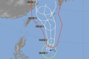【悲報】韓国人「日本の気象庁が台風9号発生を宣言‥その恐るべき予想進路がこちら‥」　韓国の反応