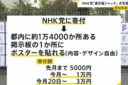 NHK党、都知事選ポスター枠を「販売」、犬猫キャバ嬢ホスト底辺YouTuber、なんでもOK
