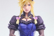『FF7 リメイク』ドレス姿の女装クラウドがまさかのフィギュア化！！　2023年3月発売予定で予約受付中