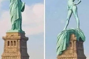 【朗報】自由の女神さん、スタイルが良いｗｗｗｗｗｗｗｗｗｗｗｗｗ