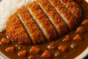 カツカレーの盛り方、好みはどれ？
