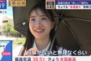 テレ朝のニュースに映り込んだ宮崎の女性がめちゃくちゃ可愛いと話題に