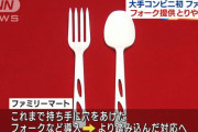 【悲報】ファミリーマート、フォークの提供とりやめへ