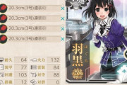 【艦これ】羽黒に3号砲を論者積み