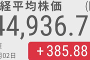 日経平均株価大暴騰ｷﾀ━━━━━━(ﾟ∀ﾟ)━━━━━━!!!!　もう高くて買えないよ