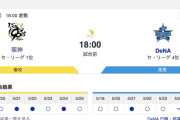 【虎実況】[5月27日]阪神 vs DeNA 9回戦（倉敷）18:00～