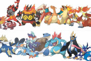ついに全解禁された「御三家ポケモン30匹の使用率」がこちら