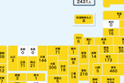 【コロナ感染者数】都道府県別まとめ　１２月１６日現在