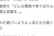 【悲報】片親育ち「片親パンｗ」両親育ち「どんな環境で育てばそんな残酷な言葉を…」