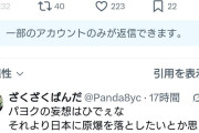 論理の飛躍が常人じゃない　〜　パさん「ネトウヨ共ってさぁ、日本が核武装すれば全世界を支配出来ると思っているの？」