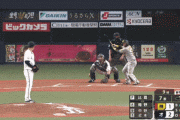 【オープン戦】オリックス２ー２阪神　7回表　梅野柳太郎　タイムリー３ベースヒット