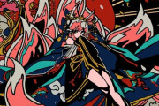 【FGO】玉藻の前イラスト！！　生足がいいですね！！