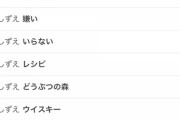 【悲報】あつ森のしずえさん、Twitterのサジェストがとんでもない事になってしまう……