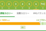 懺悔します。久しぶりに測定したら68→75.1と7kgリバウンドしてました。カロリー管理を怠ってました。