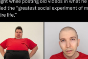 【悲報】アメリカのデブインフルエンサー、6年にも及ぶ「社会的実験」で全米を見事に騙すｗｗｗｗ