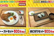 【画像】この無印良品の朝食がちょっぴり“強気”なんだが・・・