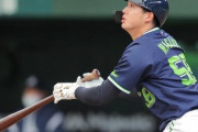 ヤクルト長岡(21) 遊飛 中安 右2 中安 右安