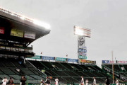 阪神　甲子園球場の照明ＬＥＤ変更でナイター練習実施