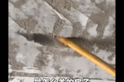 【動画あり】中国の欠陥工事の実態　棒でこすっただけでボロボロ崩れる