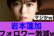 【衝撃】乃木坂46アンダー岩本蓮加のインスタフォロワーが激減…#乃木坂46 #乃木坂工事中