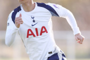 ◆プレミア◆トットナム高井が初の実戦出場　U―21チームで45分間　地元メディアは近くトップデビューと期待
