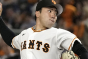 巨人･松井颯 (22)  防御率0.90  1勝0敗  被打率.188  WHIP1.00  奪三振率7.20  K/BB2.67