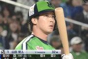 【悲報】山田哲人 .194 2本 長打率.328