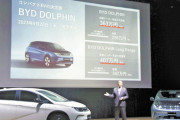 中国のEV「ドルフィン」日本上陸…実質298万円・航続距離400キロ